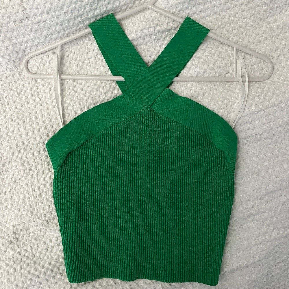 NWOT Babaton Artizia Sculpt Knit Tank Top